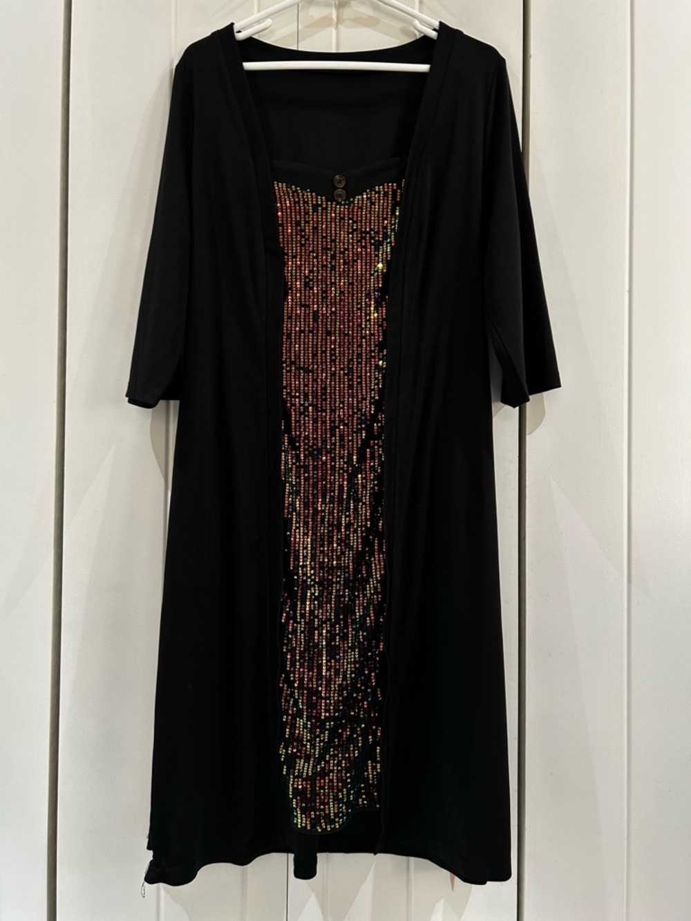 Bloomchic dress with sequin panel (NWT)